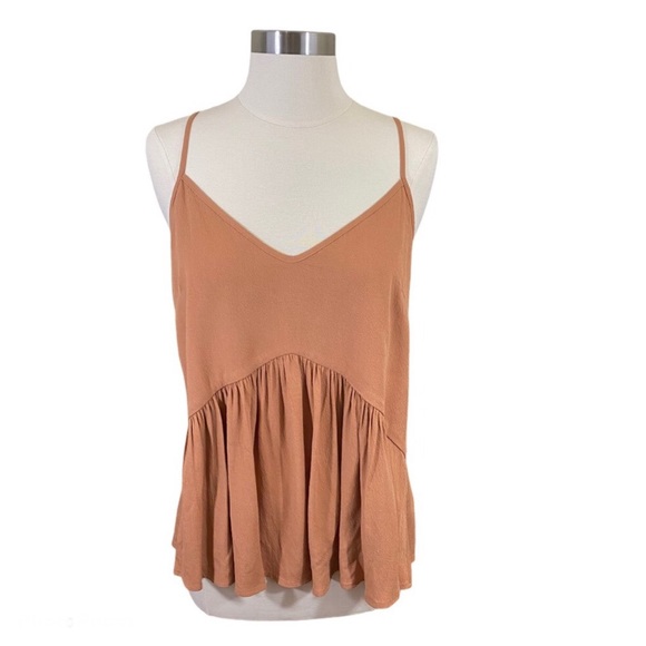 The Odells Anthropologie Annis Cutout Back Camisole S - Picture 3 of 8